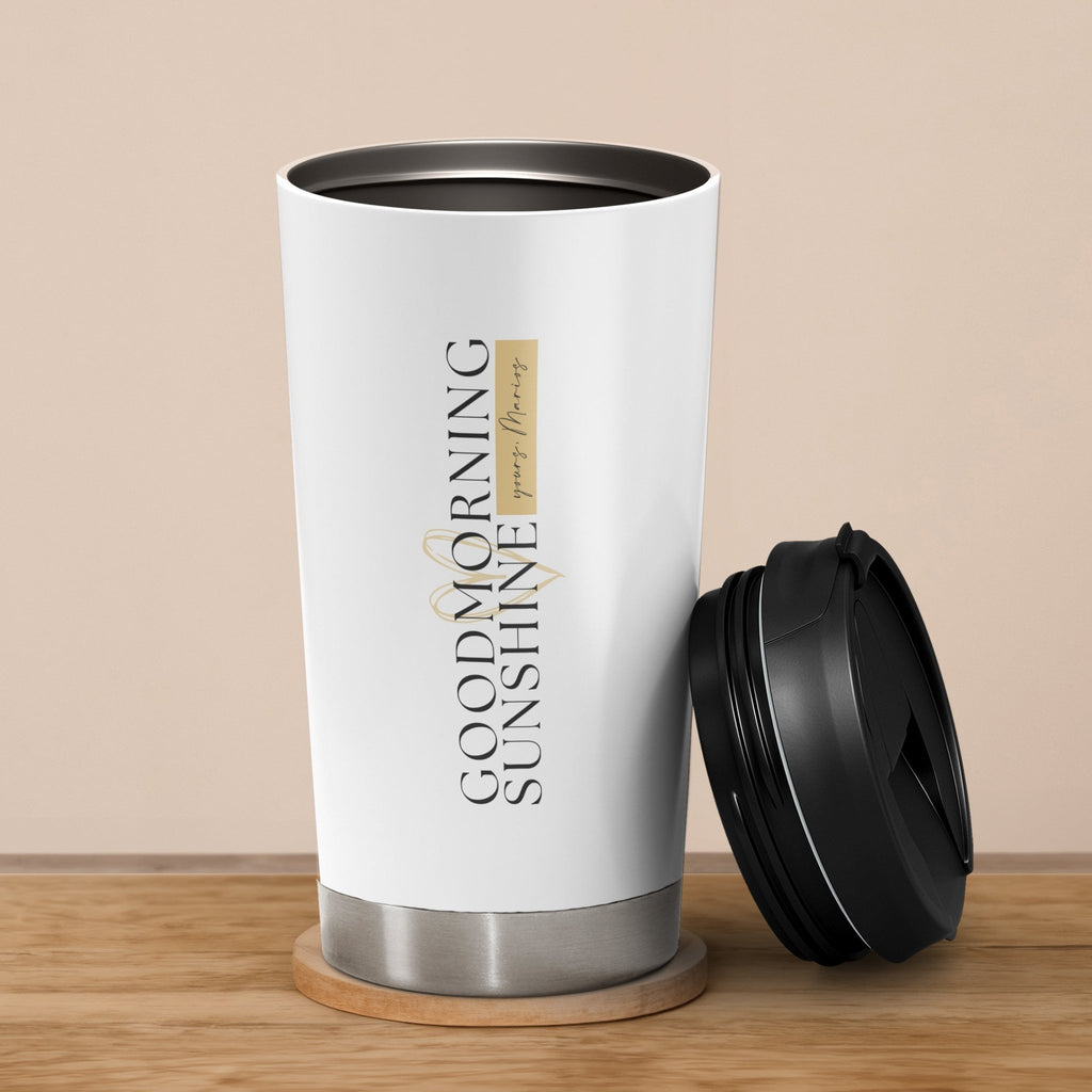 Goodmorning Sunshine - Stainless Steel Travel Mug - GOTShirts