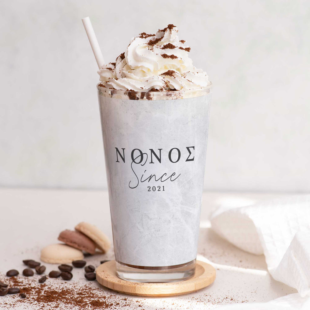 Godfather Since - Glass Latte Mug - GOTShirts