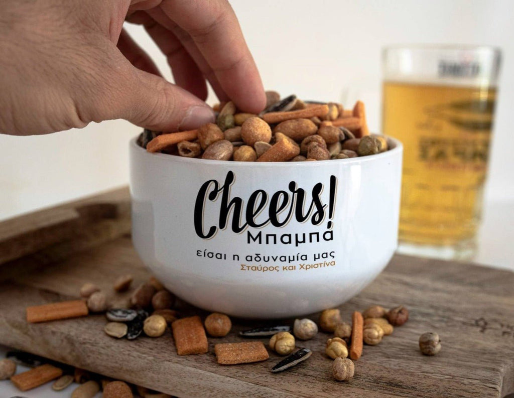 Ceramic Bowl - Cheers Design - GOTShirts