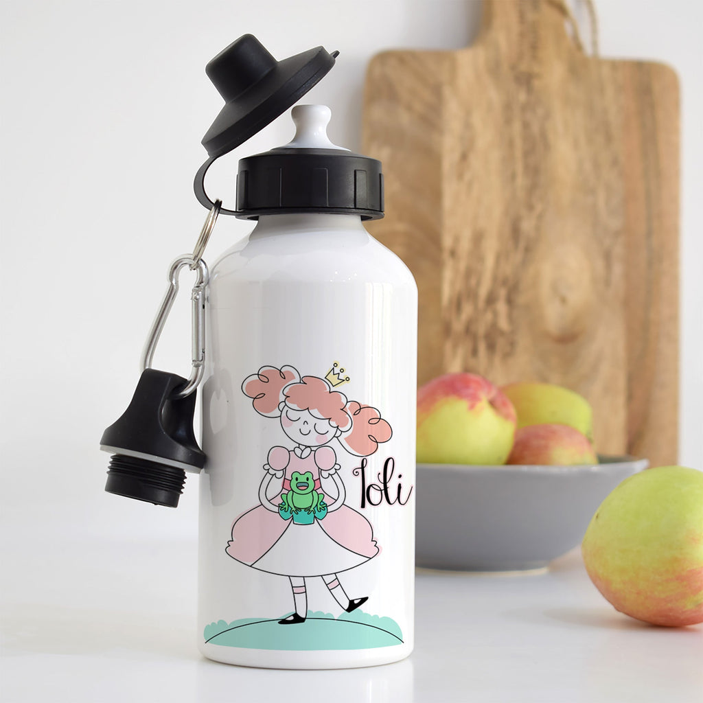Princess Frog - Aluminum Water Bottle - GOTShirts