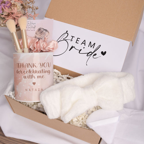 Pink Celebrate - Makeup Brush Holder Gift Box - GOTShirts