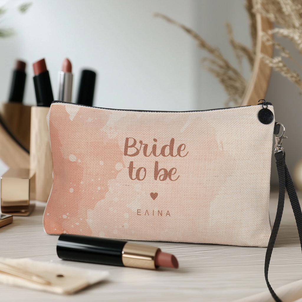 Pink Bride To Be - Make Up Bag - GOTShirts
