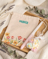 Spring Flowers - Double Wall Bottle & Pouch Gift Set - GOTShirts
