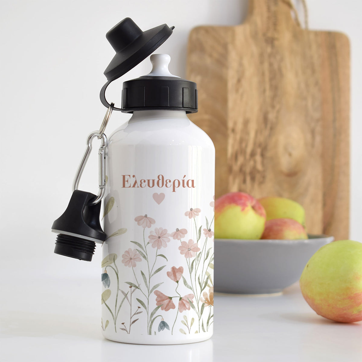 Cute Flowers - Aluminum Water Bottle - GOTShirts