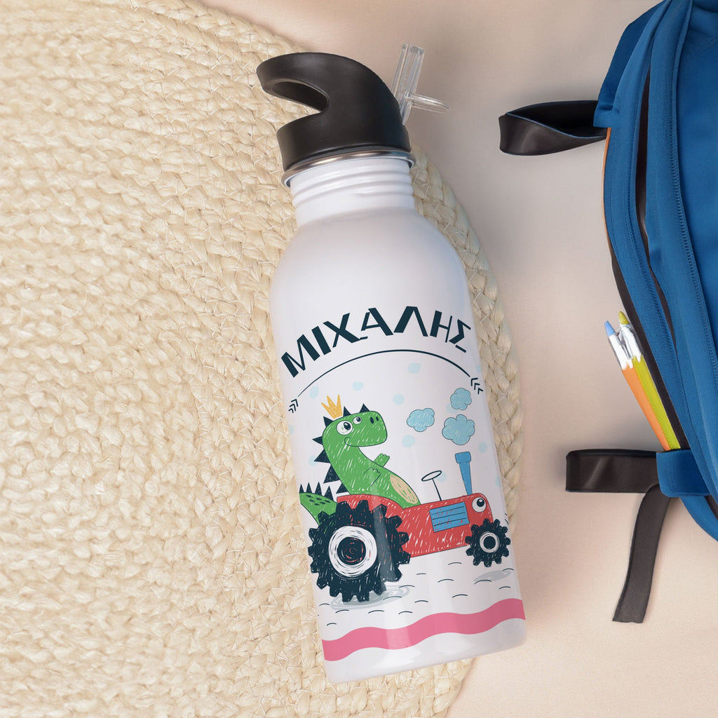 Crocodile - Stainless Steel Water Bottle 600ml - GOTShirts