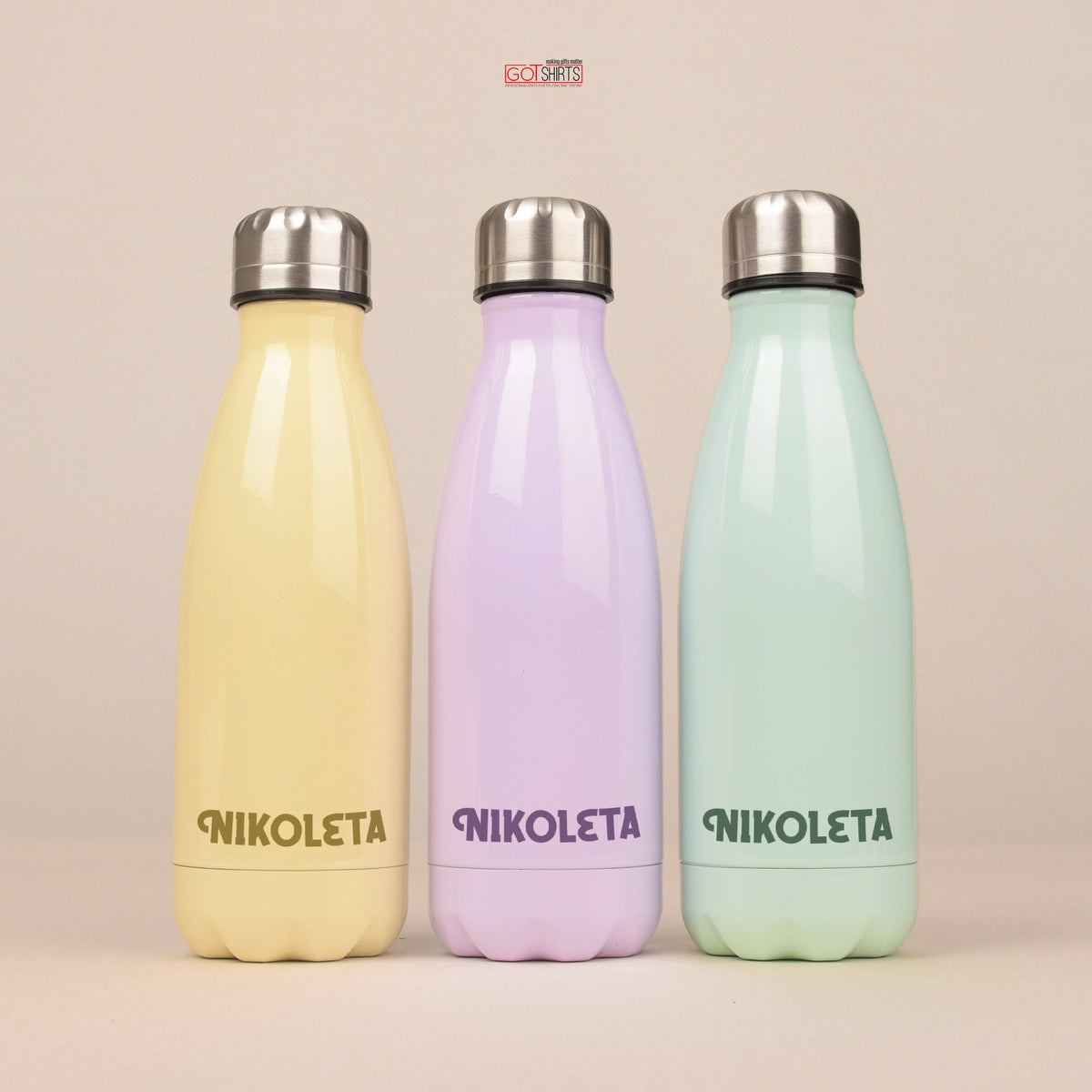 Name - Colored Bowling Bottle 350ml - GOTShirts