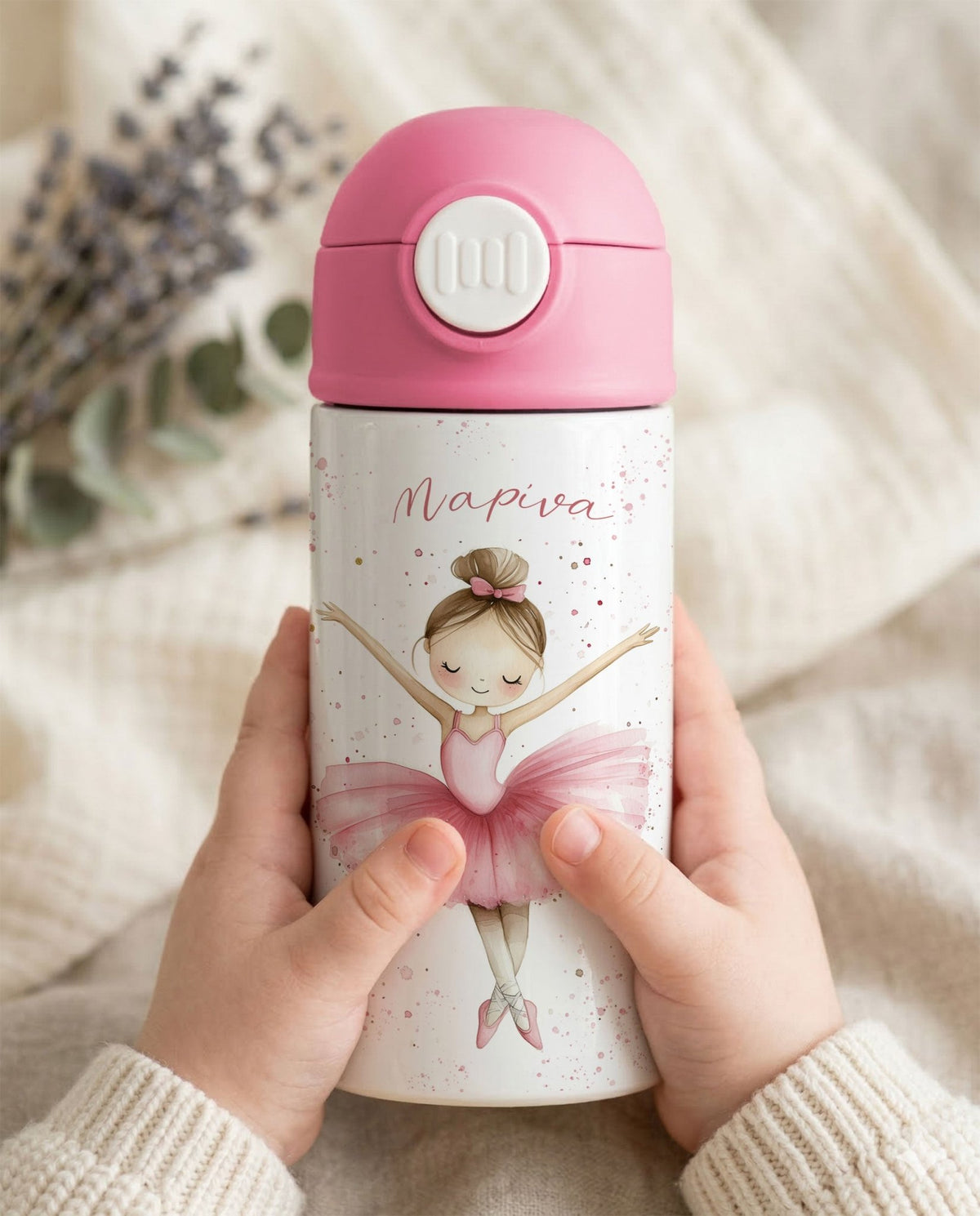 Ballerina - Double Wall Bottle & Pouch Gift Set - GOTShirts
