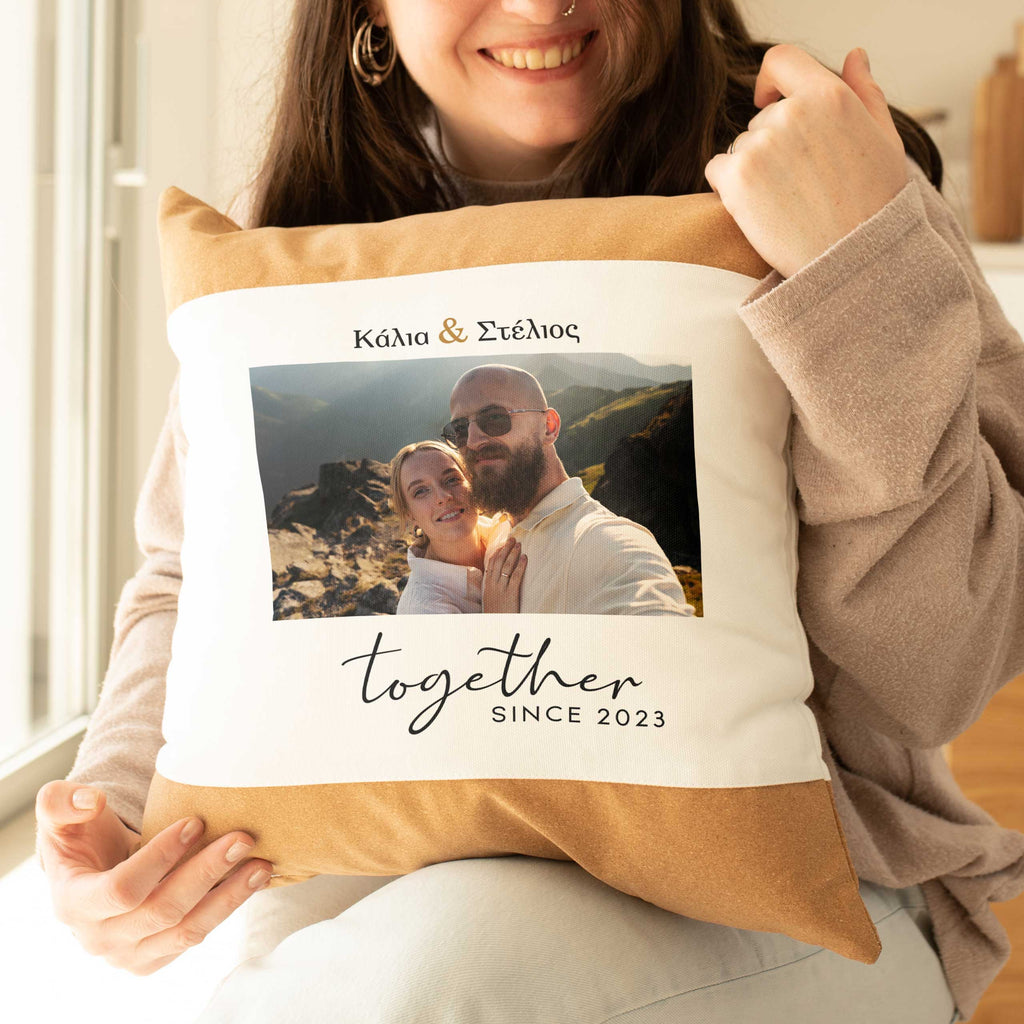 Together Since - Cork Pillow - GOTShirts