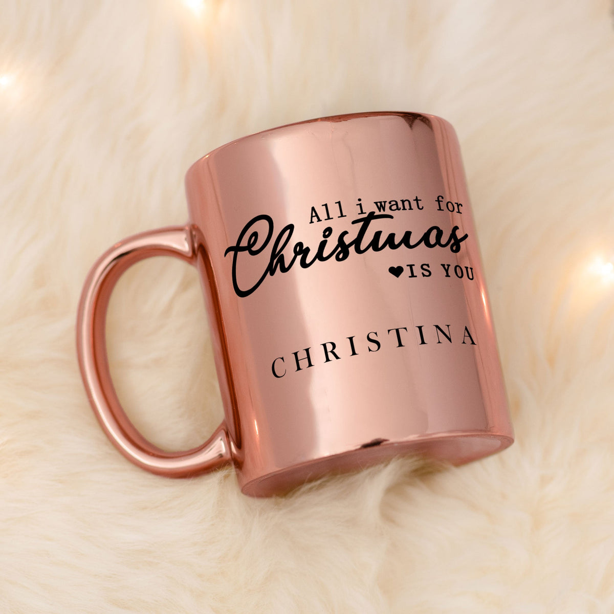 All I Want For Christmas - Mirror Mug - GOTShirts