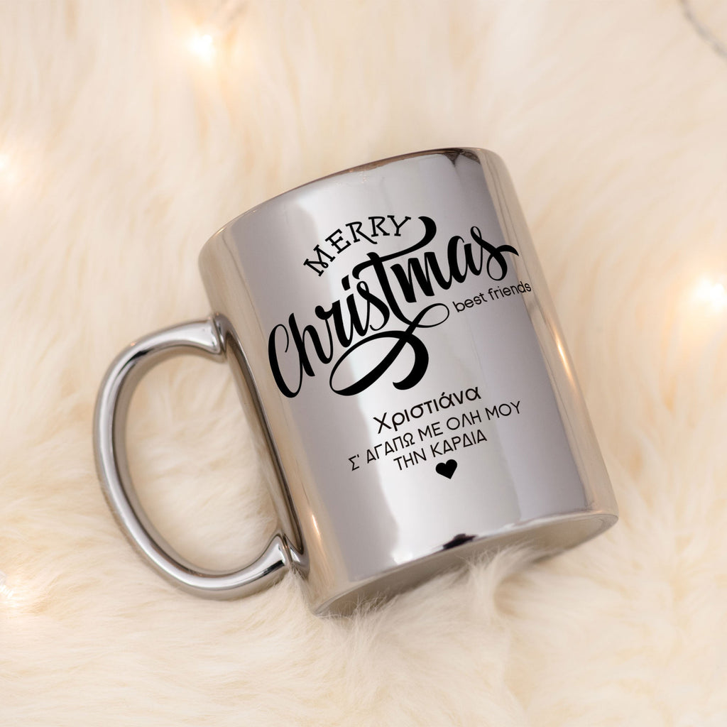 Best Friends Christmas - Mirror Mug - GOTShirts