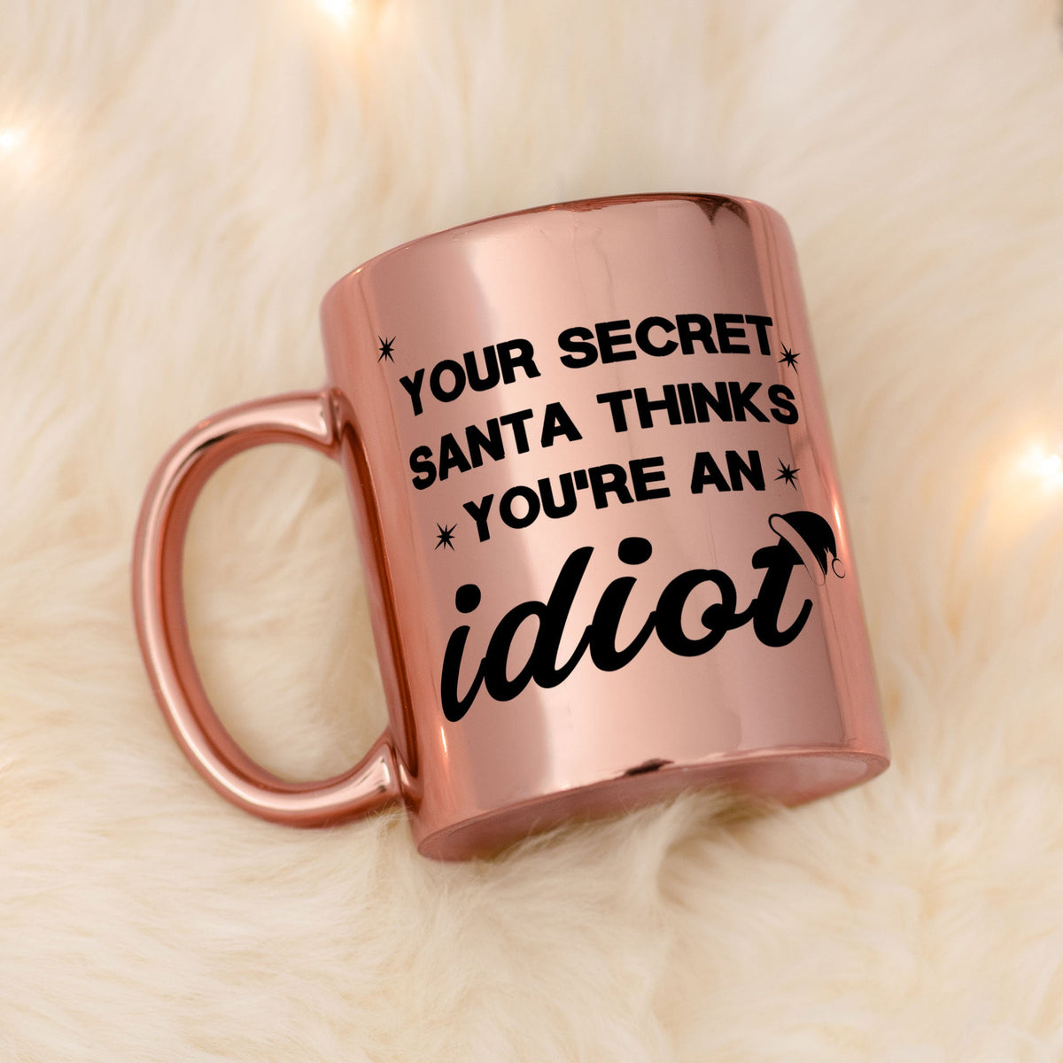 Secret Santa - Mirror Mug - GOTShirts