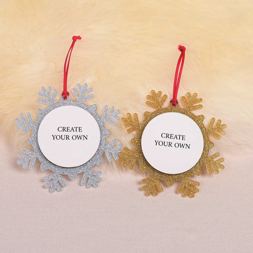 Glitter Snowflake Ornament - GOTShirts