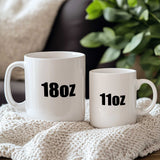 Awesome Girlfriend - Big Ceramic Mug 18oz - GOTShirts
