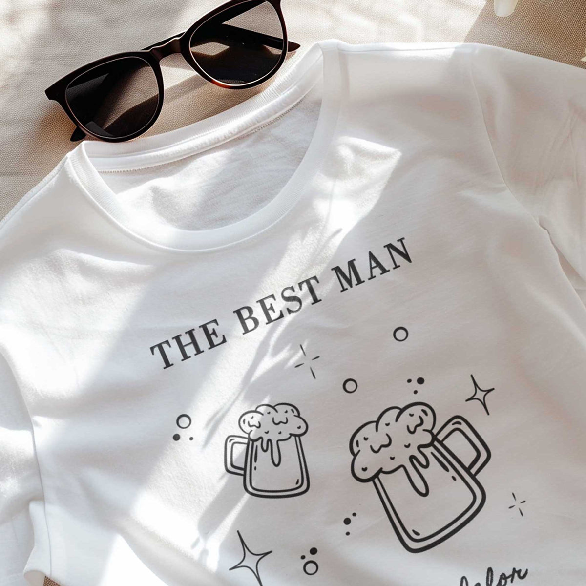 Bachelor Beer Crew - T-shirt - GOTShirts