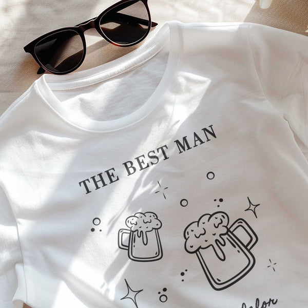 Bachelor Beer Crew - T-shirt - GOTShirts