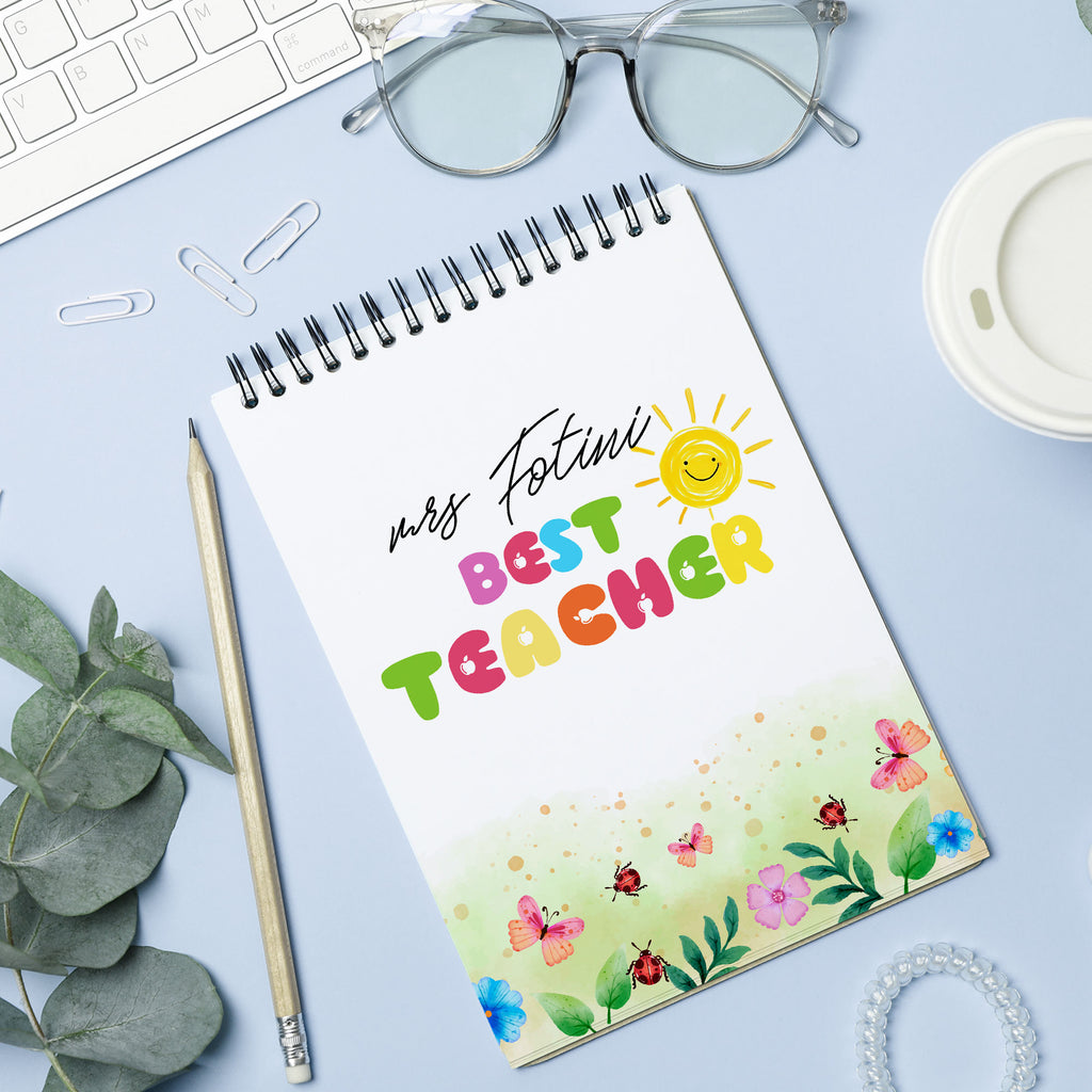 Best Teacher - Notebook A6 - GOTShirts