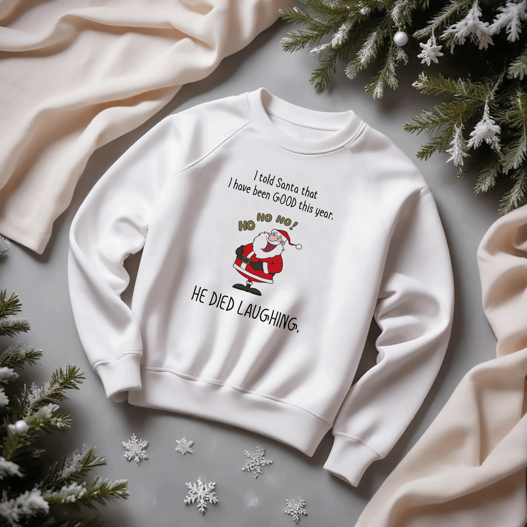 I Told Santa Sweatshirt - GOTShirts