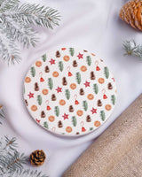 Christmas Pattern - Coffee Mug & Coaster Double Set - GOTShirts