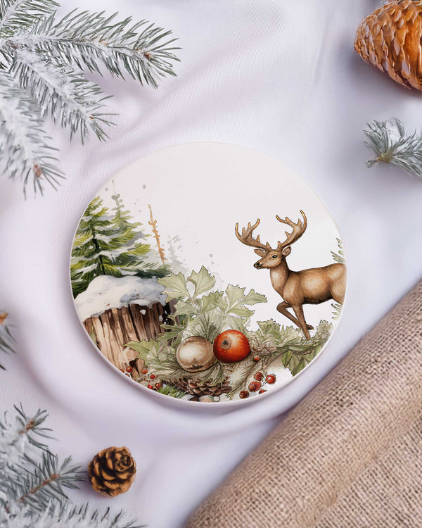 Merry Christmas Grandma - Coffee Mug & Coaster Set - GOTShirts