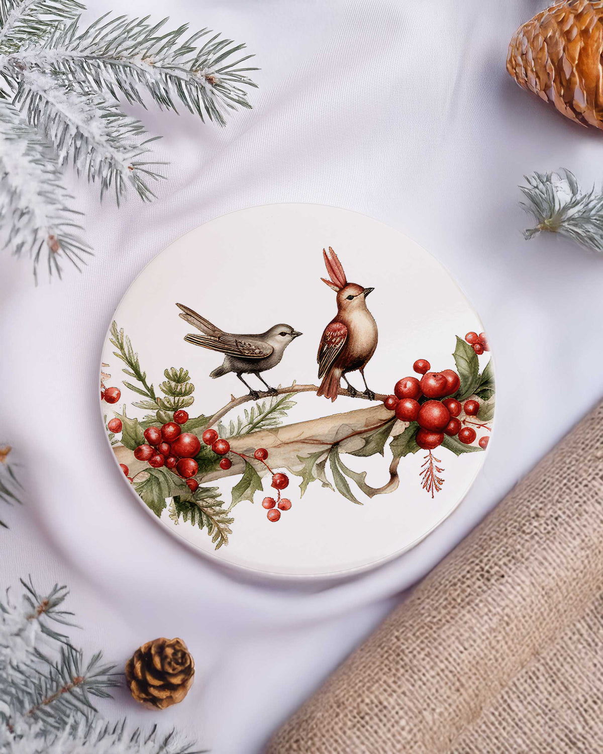 Merry Christmas Grandpa - Coffee Mug & Coaster Set - GOTShirts