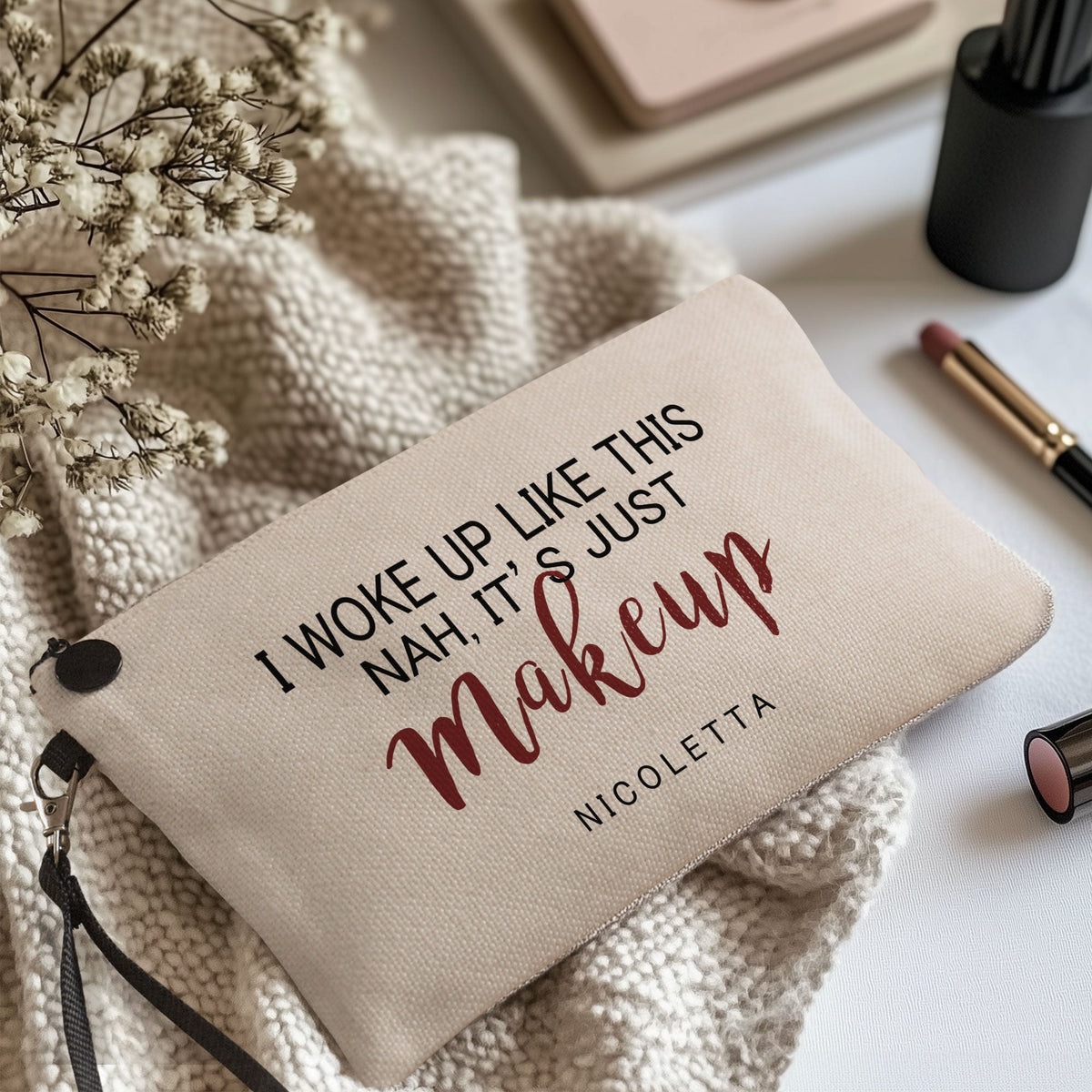 I woke up like this - Make Up Bag - GOTShirts