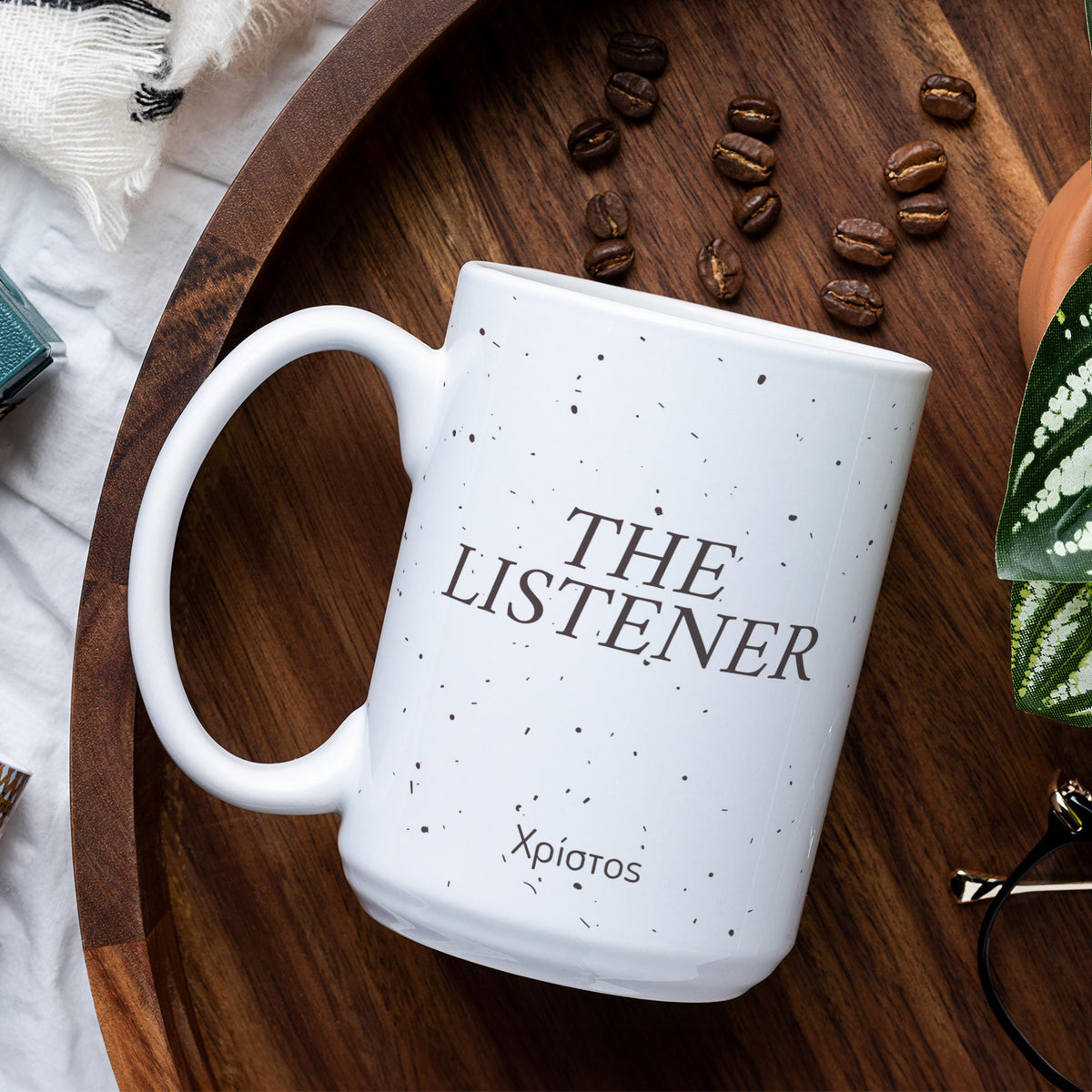 The Listener - Large Ceramic Coffee Mug - GOTShirts