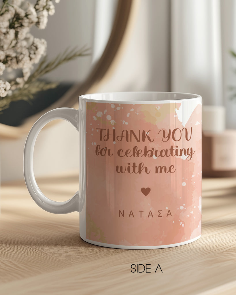 Pink Celebrate - Ceramic Mug 330ml - GOTShirts