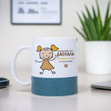 Orange Girl - Ceramic Glitter Mug - GOTShirts