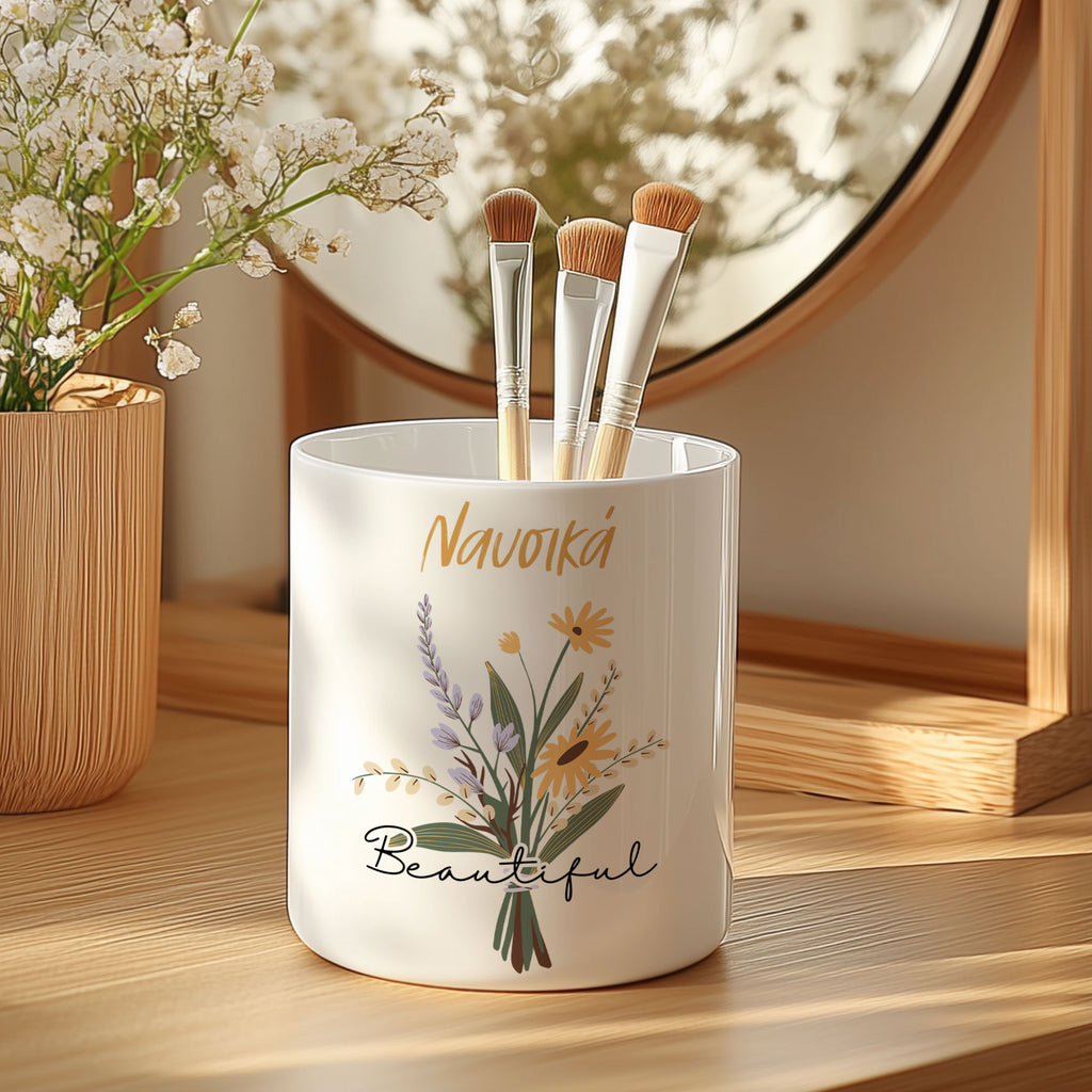 Beautiful - Ceramic Make Up Brush Holder