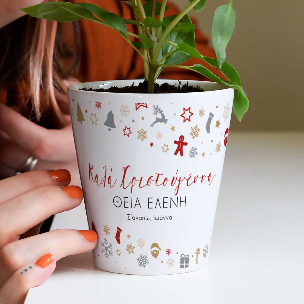 Merry Christmas Aunt - Flower Pot - GOTShirts