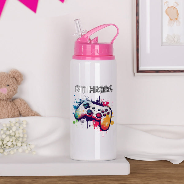 Game Controller - Kids Aluminum Bottle 600ml - GOTShirts