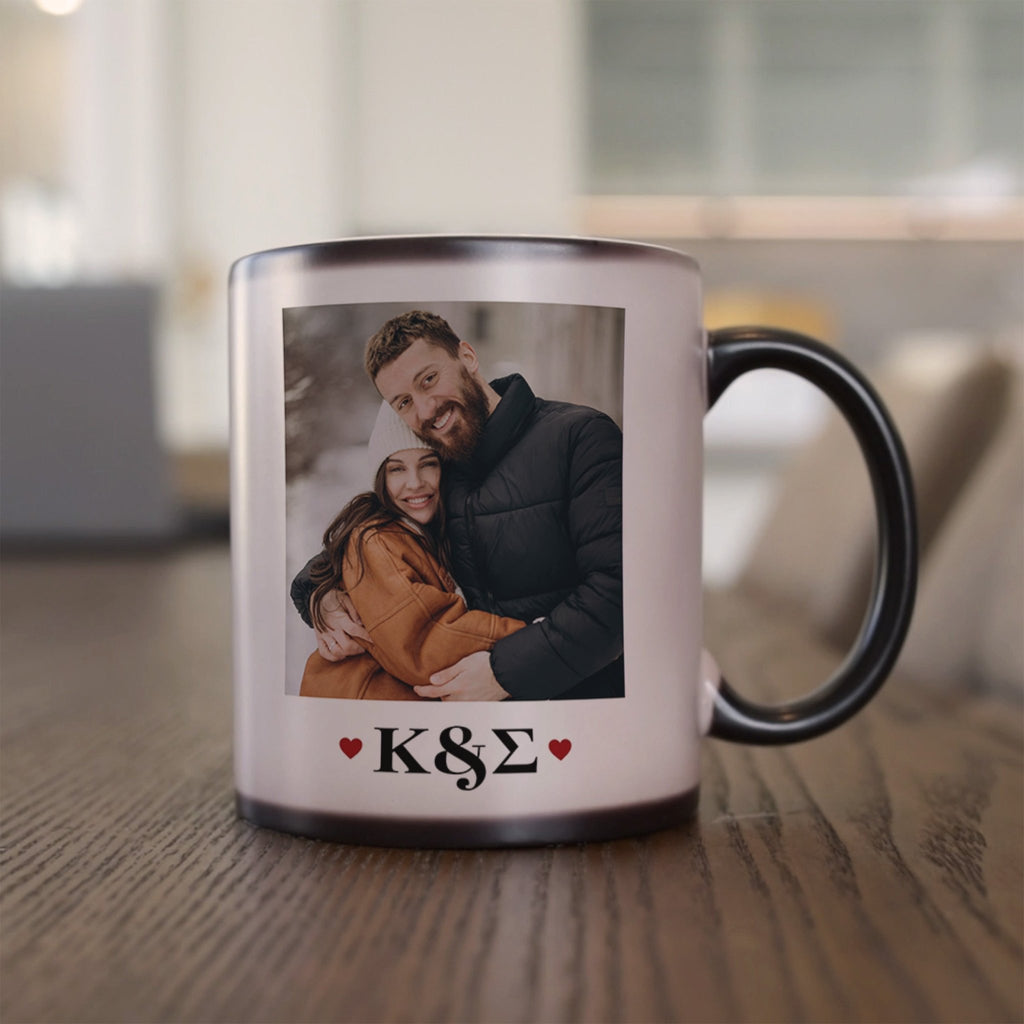 Couple Initials - Magic Mug - GOTShirts