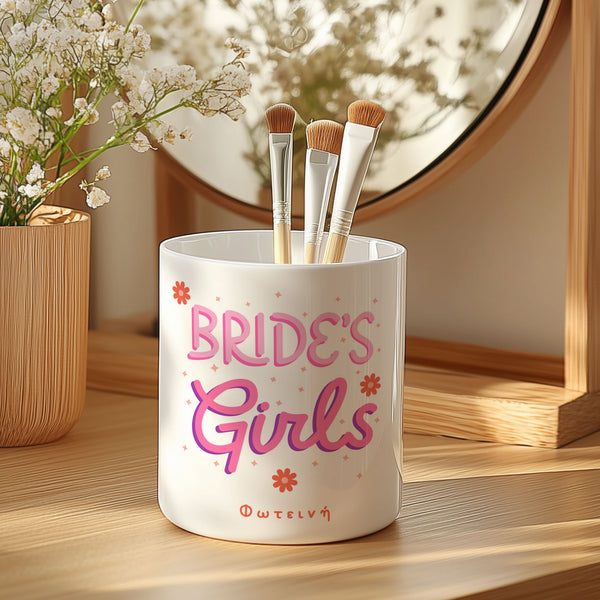 Bride's Girls - Makeup Brush Holder Gift Box - GOTShirts