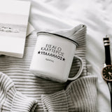 Christmas S/Steel Enamel Mug - You Are The Best Employee - GOTShirts