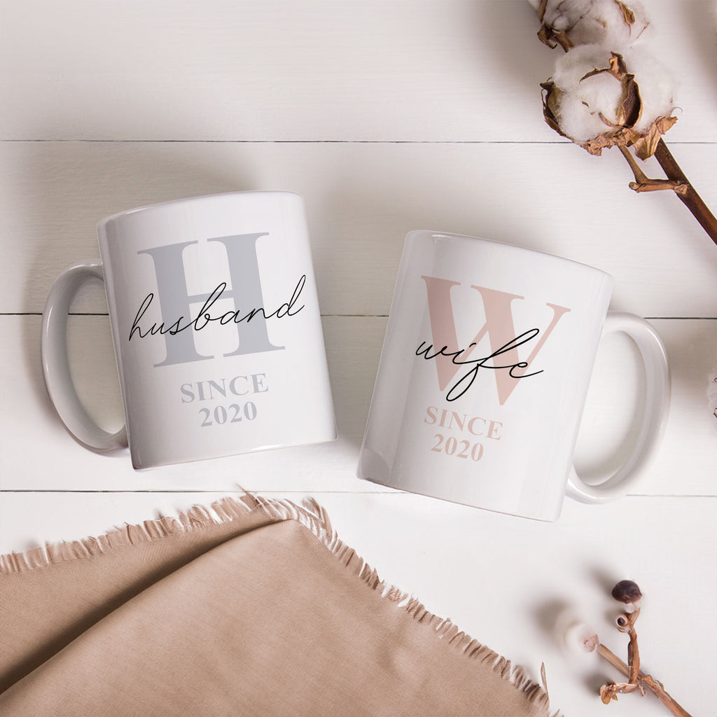 Husband & Wife - Ceramic Mug 330ml Set Of 2