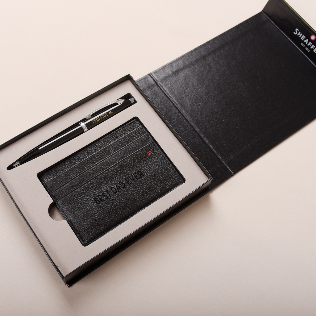 Sheaffer Luxury Pen & Card Holder Set