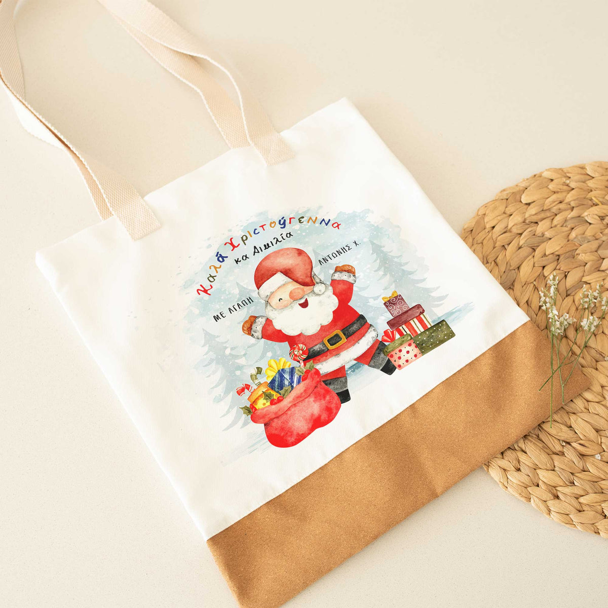 Santa Claus - Cork Tote Bag - GOTShirts