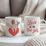 Love Is In The Air - Ceramic Mug 11oz & Coaster Gift Box - GOTShirts