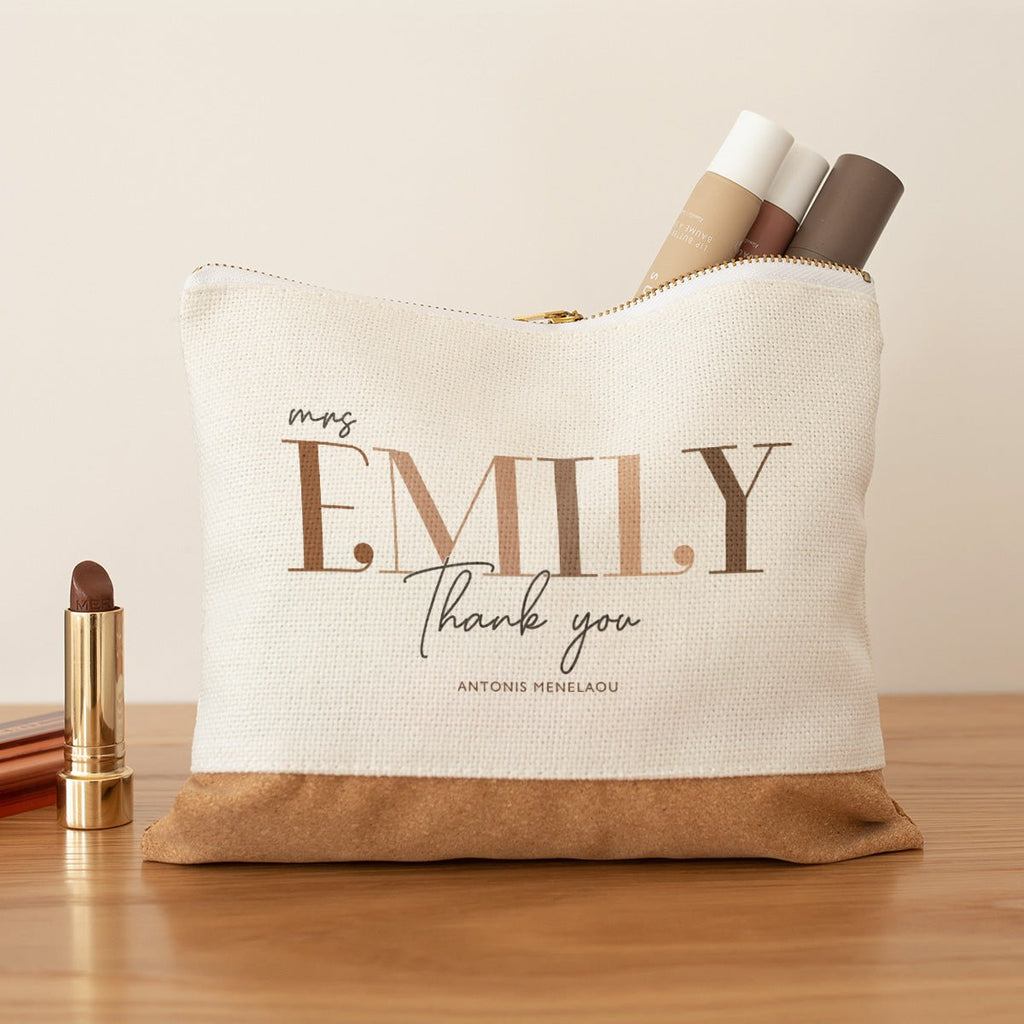 Thank You - Pencil Case With Cork - GOTShirts