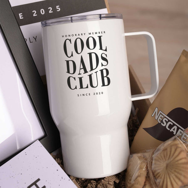 Cool Dads Club - White Handle Tumbler Gift Box - GOTShirts