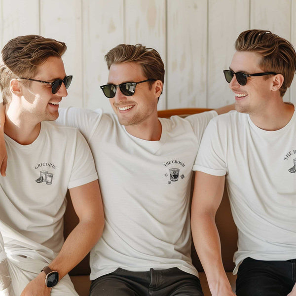 The Groom's Club - T-shirt (2 Sides Print) - GOTShirts