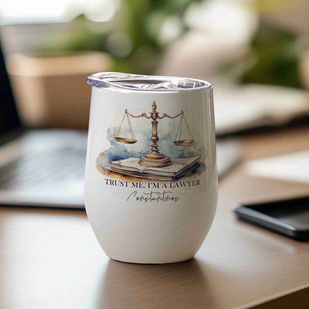 Trust Me - Stainless Steel White Mug - GOTShirts