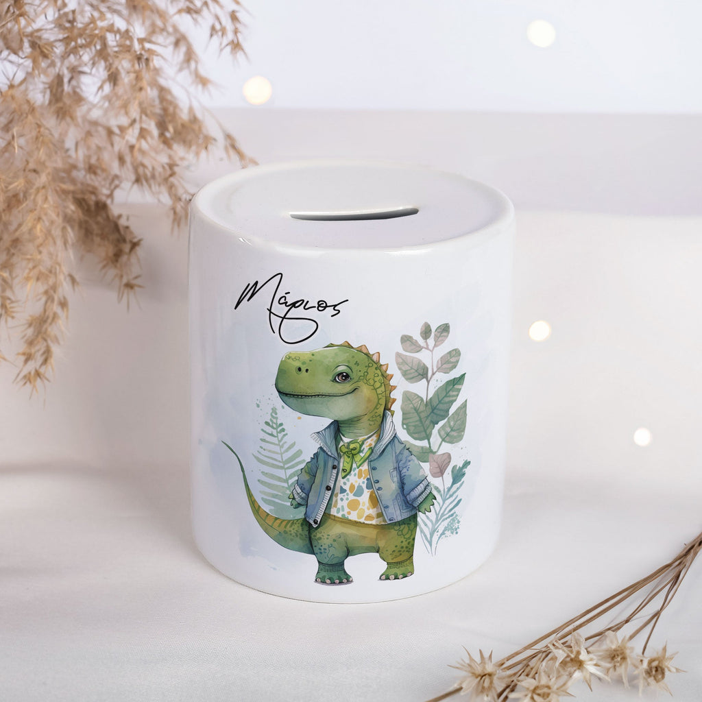 Dinosaur - Ceramic Money Bank - GOTShirts