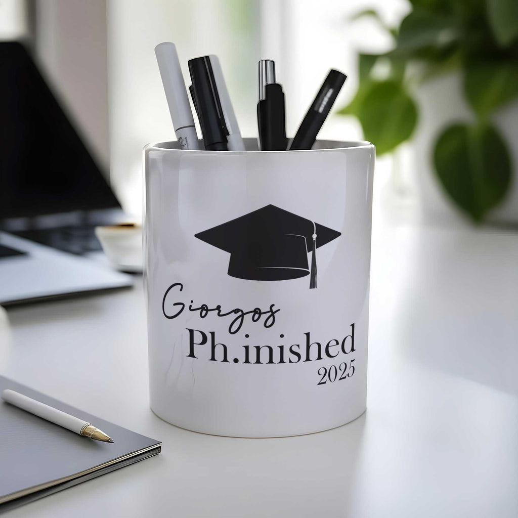 Ph.inished - Ceramic Pencil Holder - GOTShirts