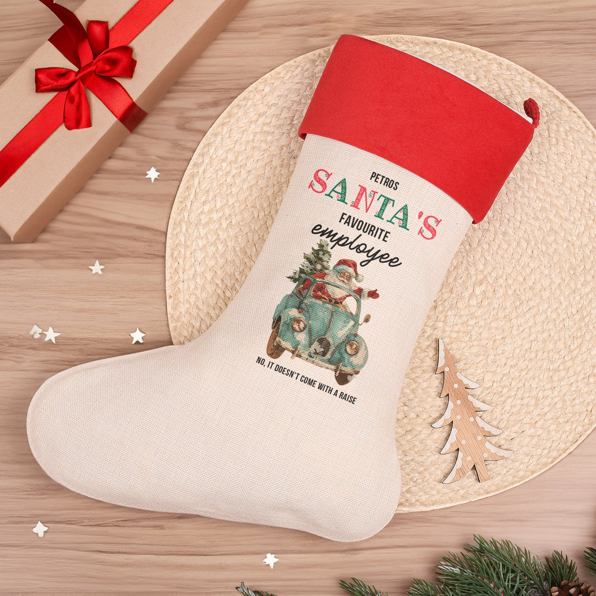 Santa's Favorite Employee - Christmas Boot - GOTShirts