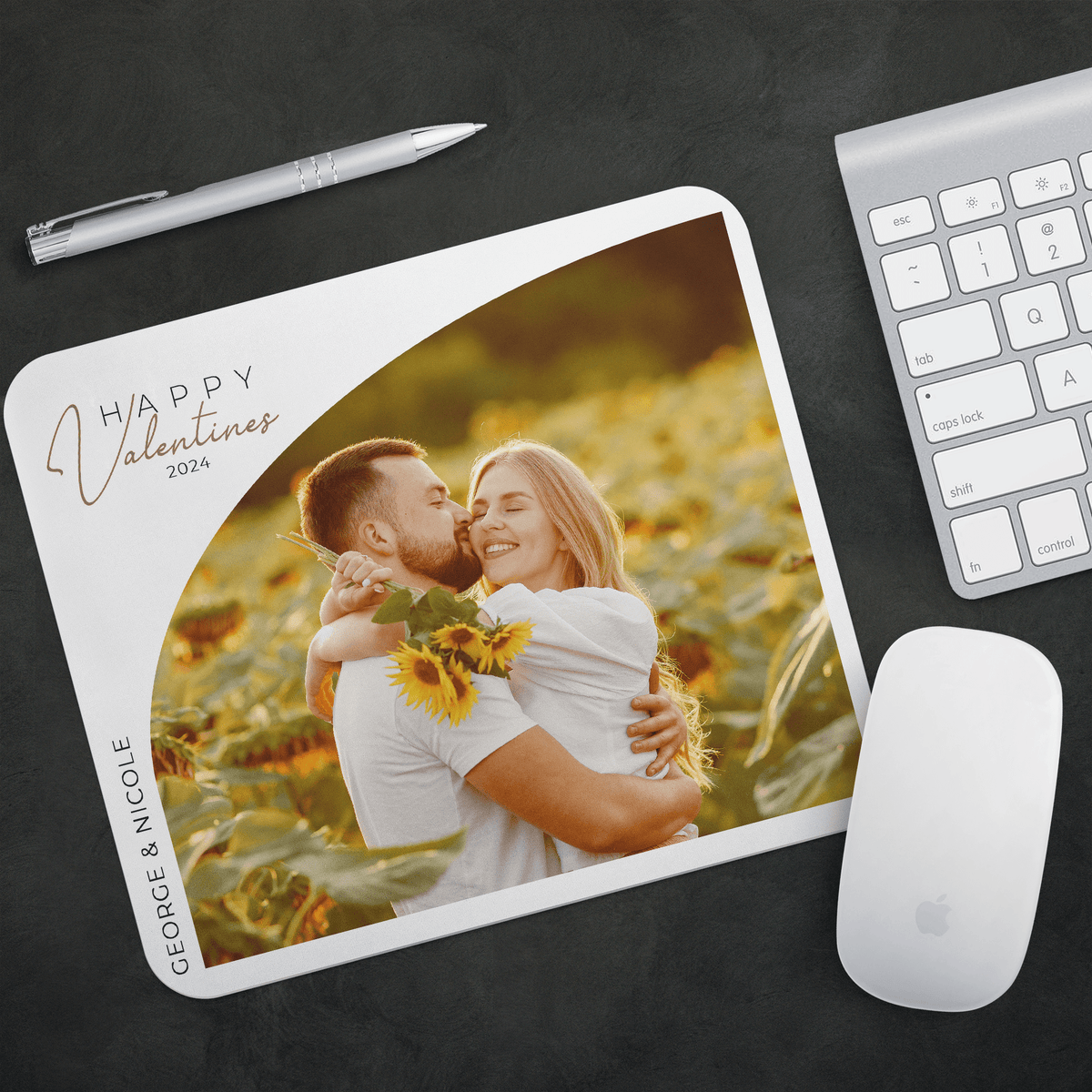 Happy Valentine's - Mousepad - GOTShirts