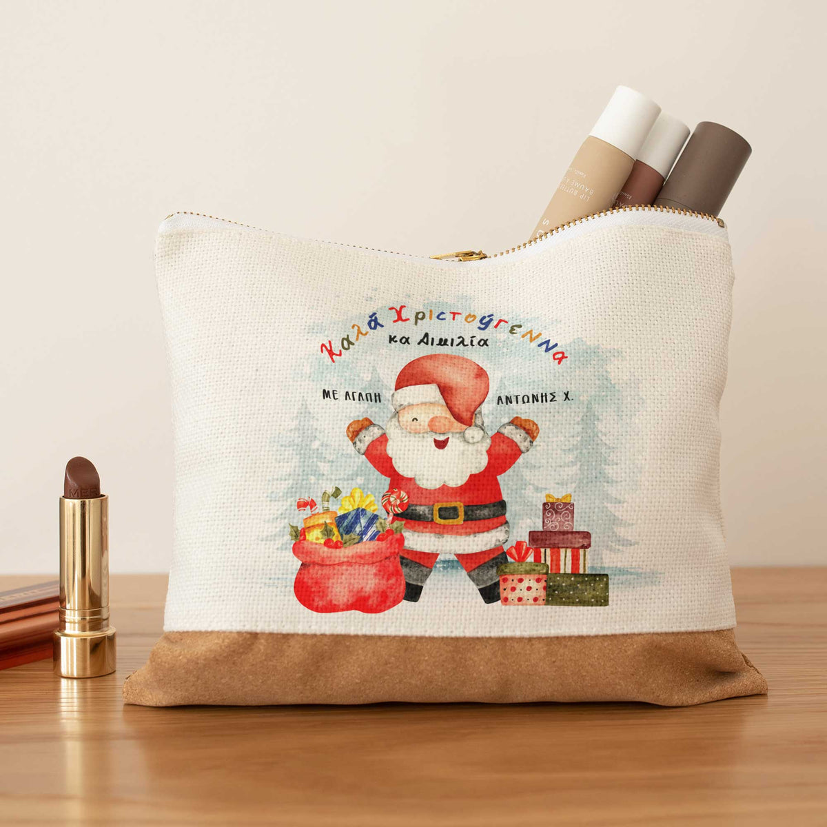 Santa Claus - Pencil Case With Cork - GOTShirts