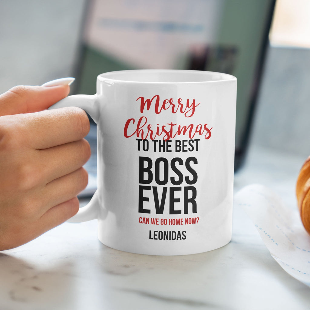 Merry Christmas To The Best Boss Ever - Ceramic Mug 330ml - GOTShirts