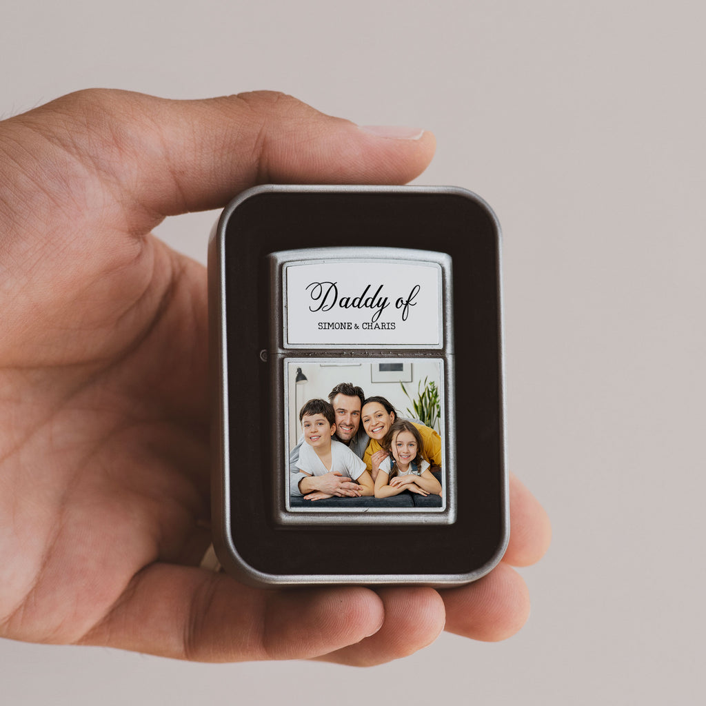 Our Daddy - Silver Metallic Lighter - GOTShirts