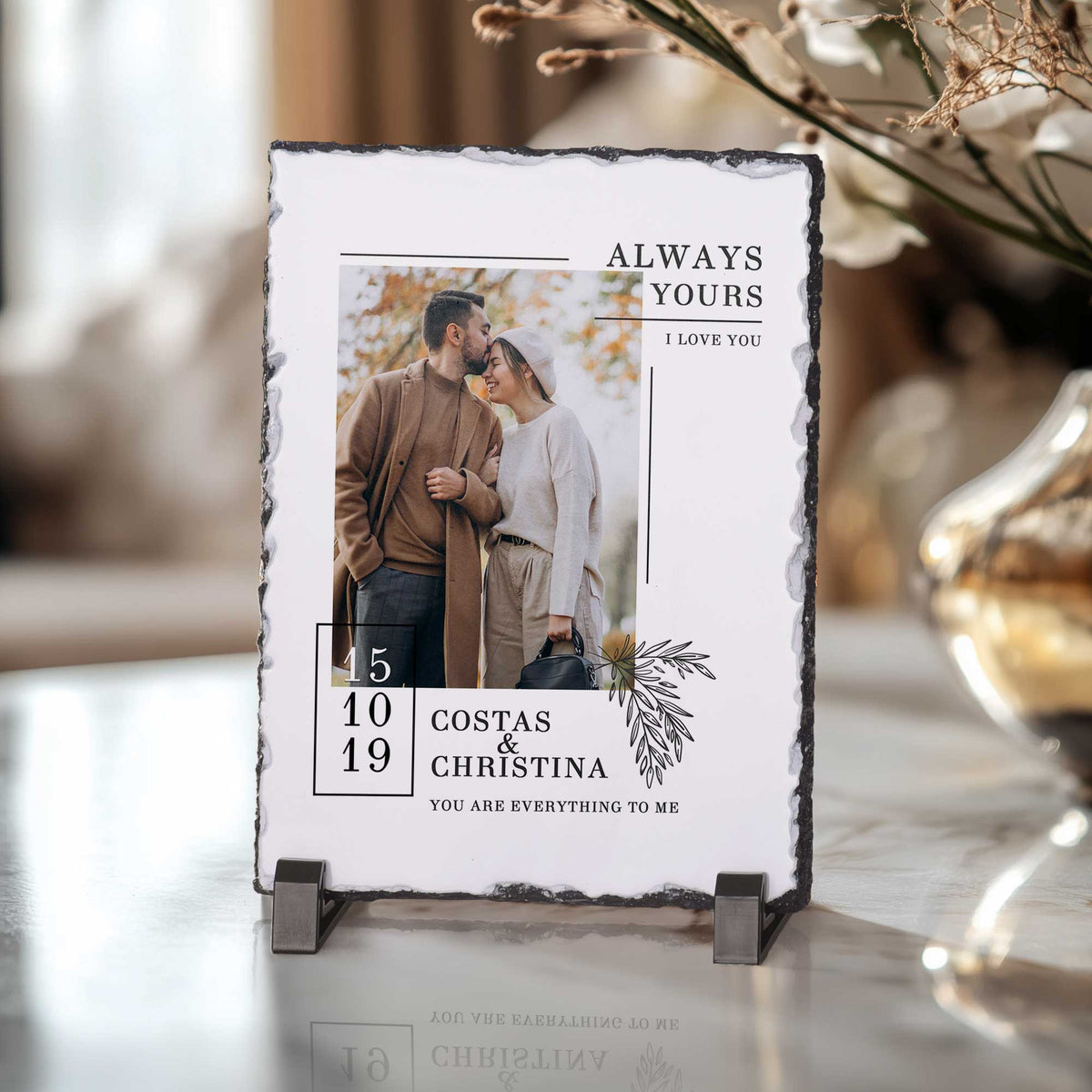 Always Yours - Rock Photo Slate Vertical - GOTShirts